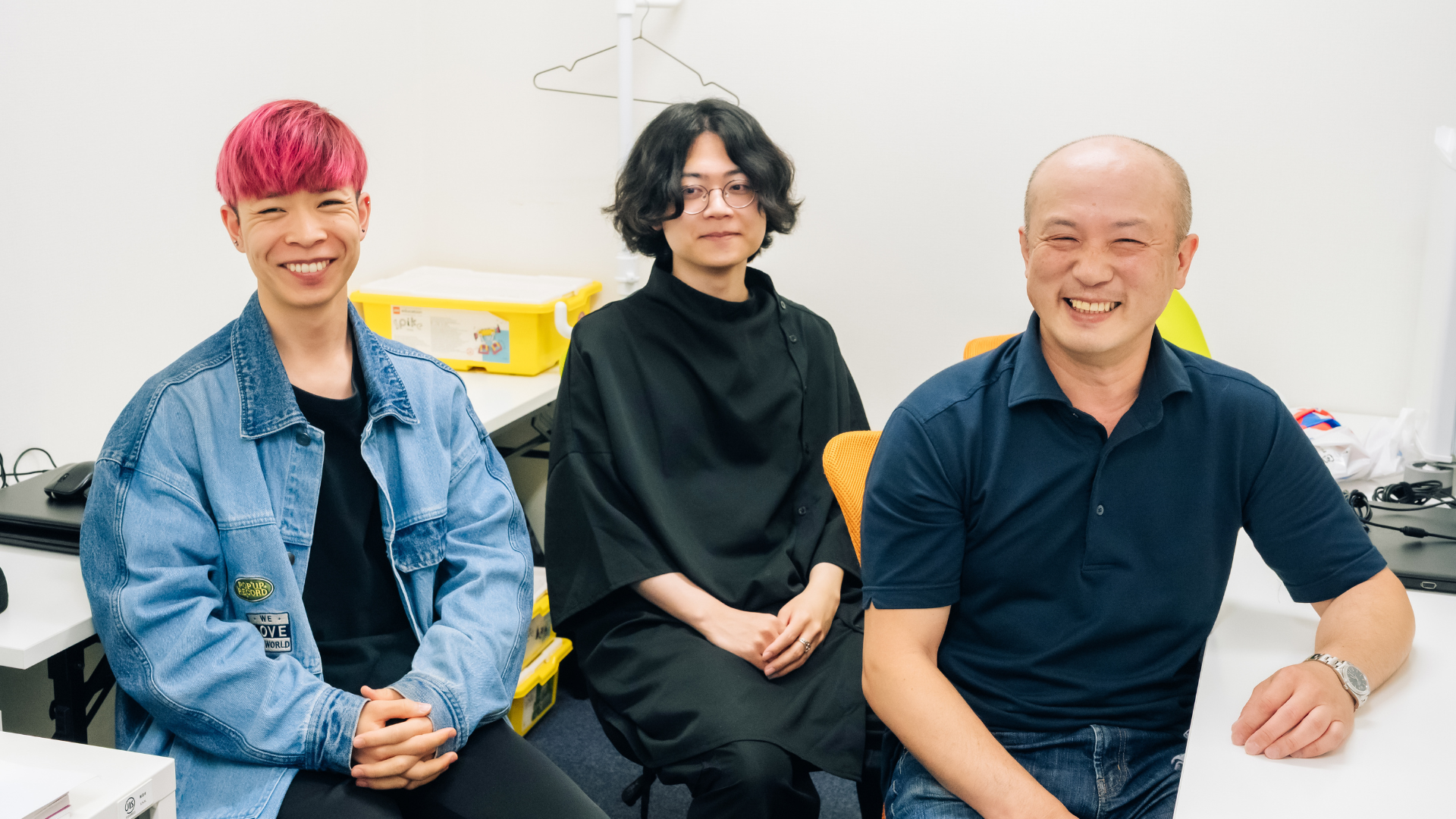 左から栗木先生、東條先生、岡田先生